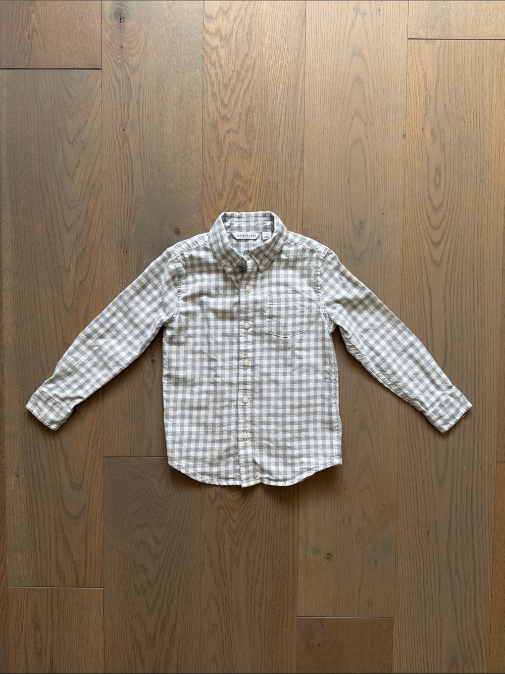 Janie and Jack Boys Long-Sleeve Button-Down Shirt